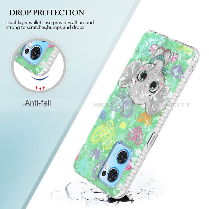 Funda Silicona Gel Goma Patron de Moda Carcasa Y04B para OnePlus Nord CE 2 5G