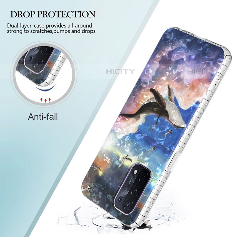 Funda Silicona Gel Goma Patron de Moda Carcasa Y04B para OnePlus Nord N200 5G