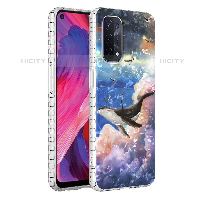 Funda Silicona Gel Goma Patron de Moda Carcasa Y04B para OnePlus Nord N200 5G Multicolor