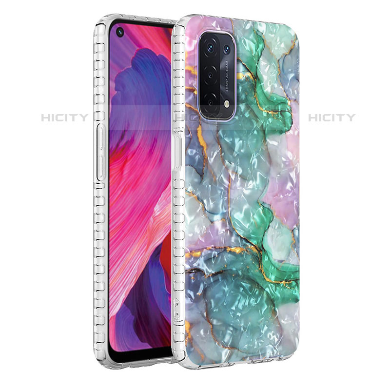 Funda Silicona Gel Goma Patron de Moda Carcasa Y04B para Oppo A93 5G