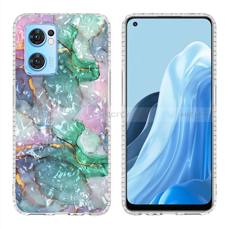 Funda Silicona Gel Goma Patron de Moda Carcasa Y04B para Oppo Find X5 Lite 5G