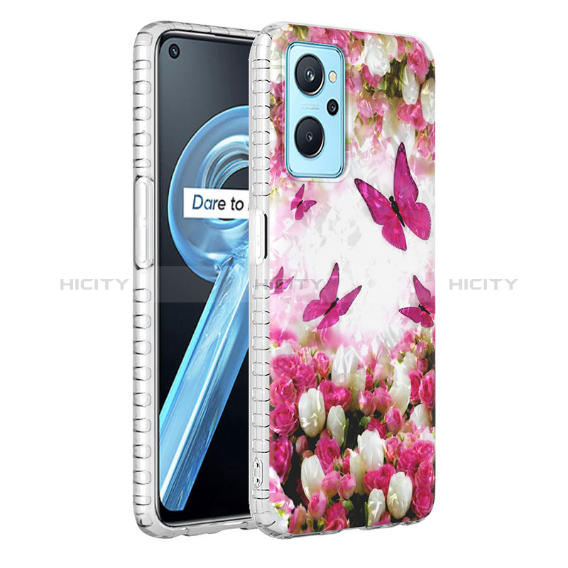 Funda Silicona Gel Goma Patron de Moda Carcasa Y04B para Oppo K10 4G