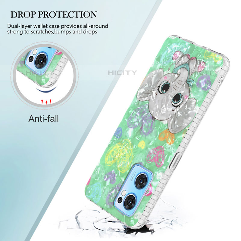 Funda Silicona Gel Goma Patron de Moda Carcasa Y04B para Oppo Reno7 5G