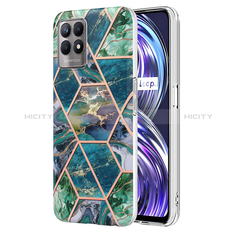 Funda Silicona Gel Goma Patron de Moda Carcasa Y04B para Realme 8i