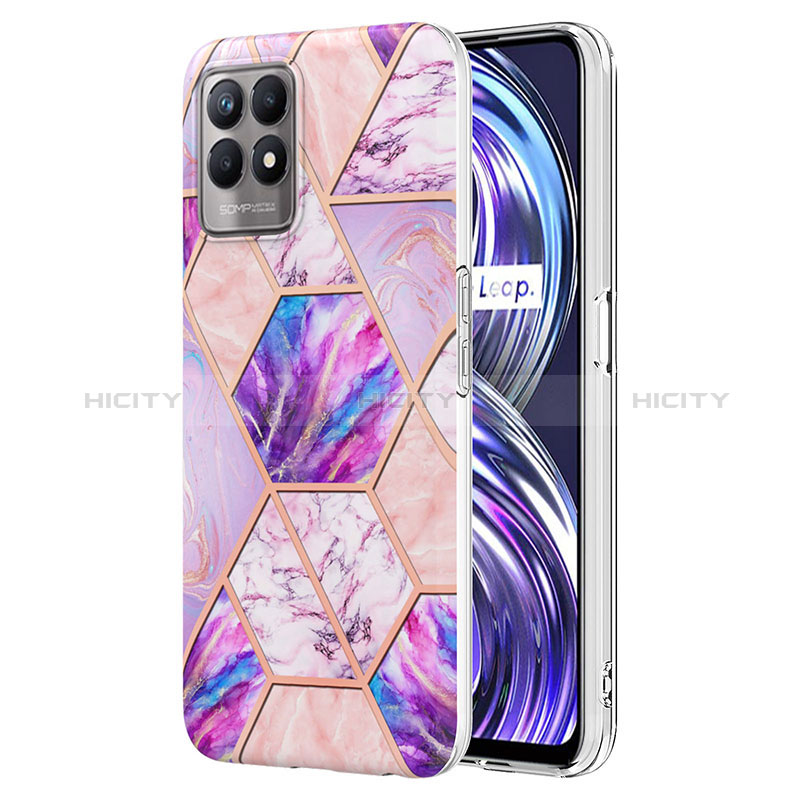 Funda Silicona Gel Goma Patron de Moda Carcasa Y04B para Realme 8i