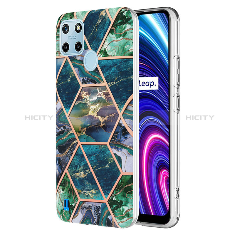 Funda Silicona Gel Goma Patron de Moda Carcasa Y04B para Realme C25Y India