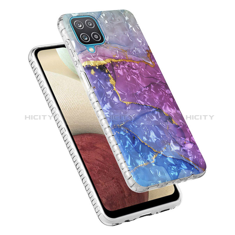 Funda Silicona Gel Goma Patron de Moda Carcasa Y04B para Samsung Galaxy A12