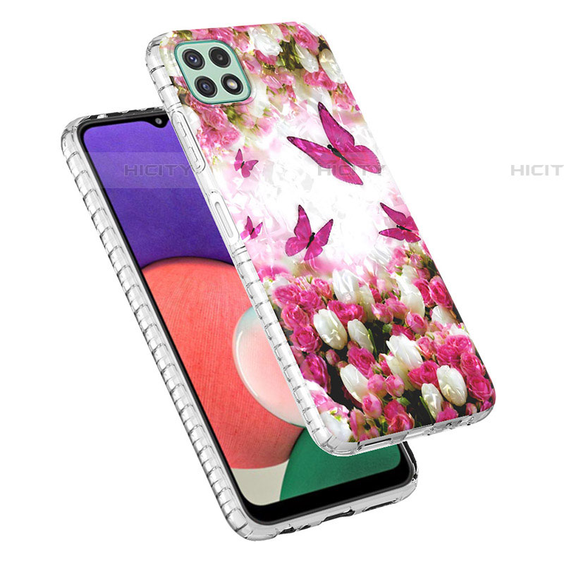 Funda Silicona Gel Goma Patron de Moda Carcasa Y04B para Samsung Galaxy F42 5G