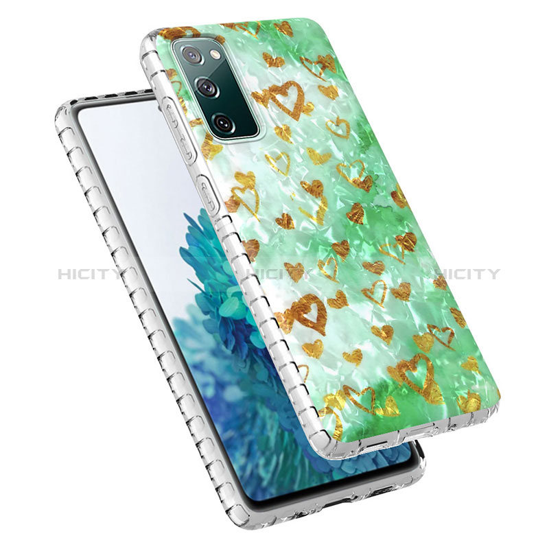 Funda Silicona Gel Goma Patron de Moda Carcasa Y04B para Samsung Galaxy S20 FE (2022) 5G