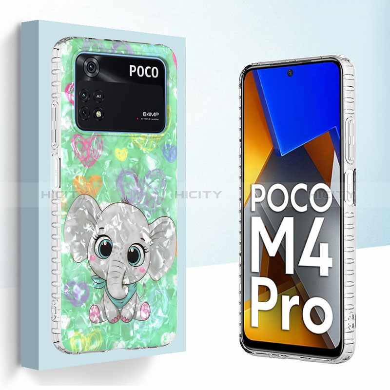 Funda Silicona Gel Goma Patron de Moda Carcasa Y04B para Xiaomi Poco M4 Pro 4G