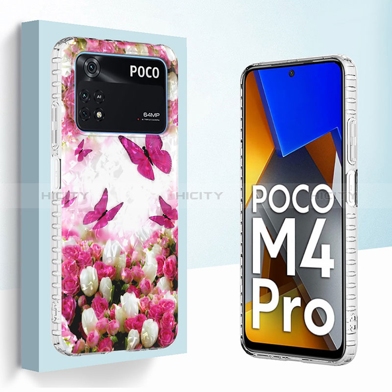 Funda Silicona Gel Goma Patron de Moda Carcasa Y04B para Xiaomi Poco M4 Pro 4G