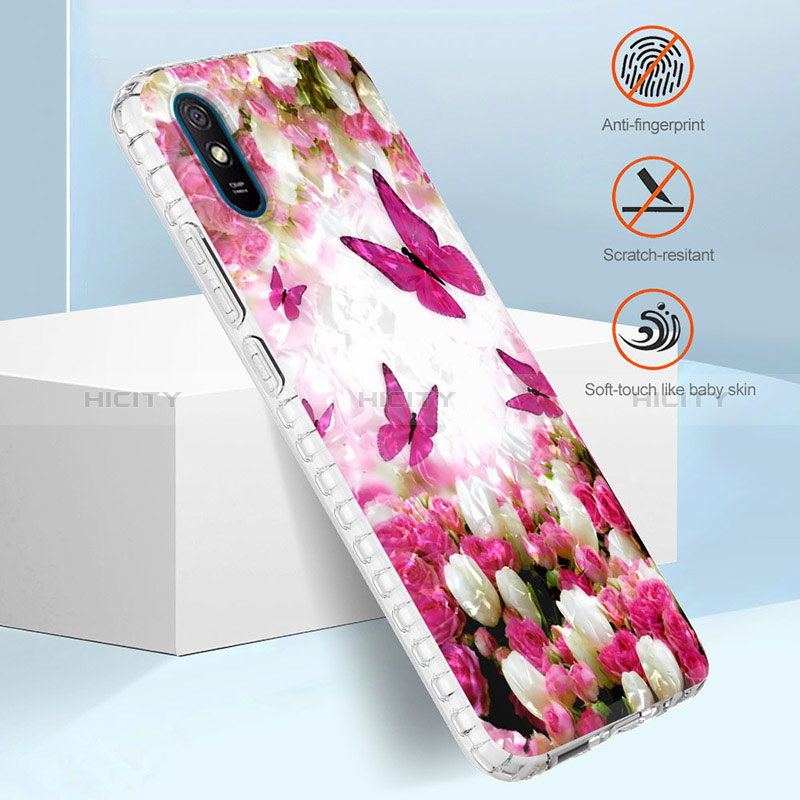 Funda Silicona Gel Goma Patron de Moda Carcasa Y04B para Xiaomi Redmi 9A