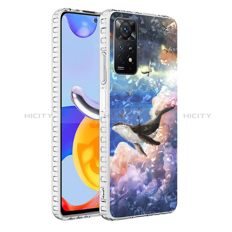 Funda Silicona Gel Goma Patron de Moda Carcasa Y04B para Xiaomi Redmi Note 11 Pro 4G