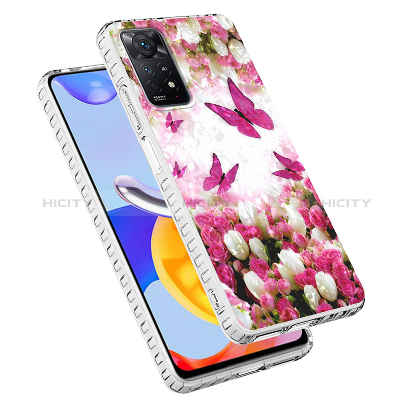 Funda Silicona Gel Goma Patron de Moda Carcasa Y04B para Xiaomi Redmi Note 11 Pro 4G