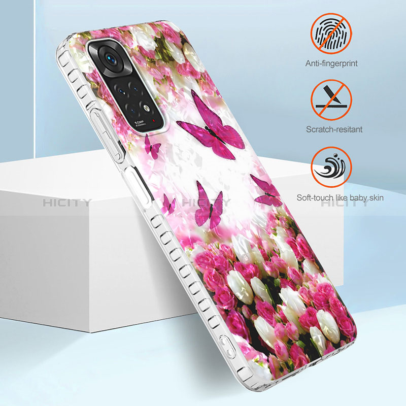 Funda Silicona Gel Goma Patron de Moda Carcasa Y04B para Xiaomi Redmi Note 11S 4G