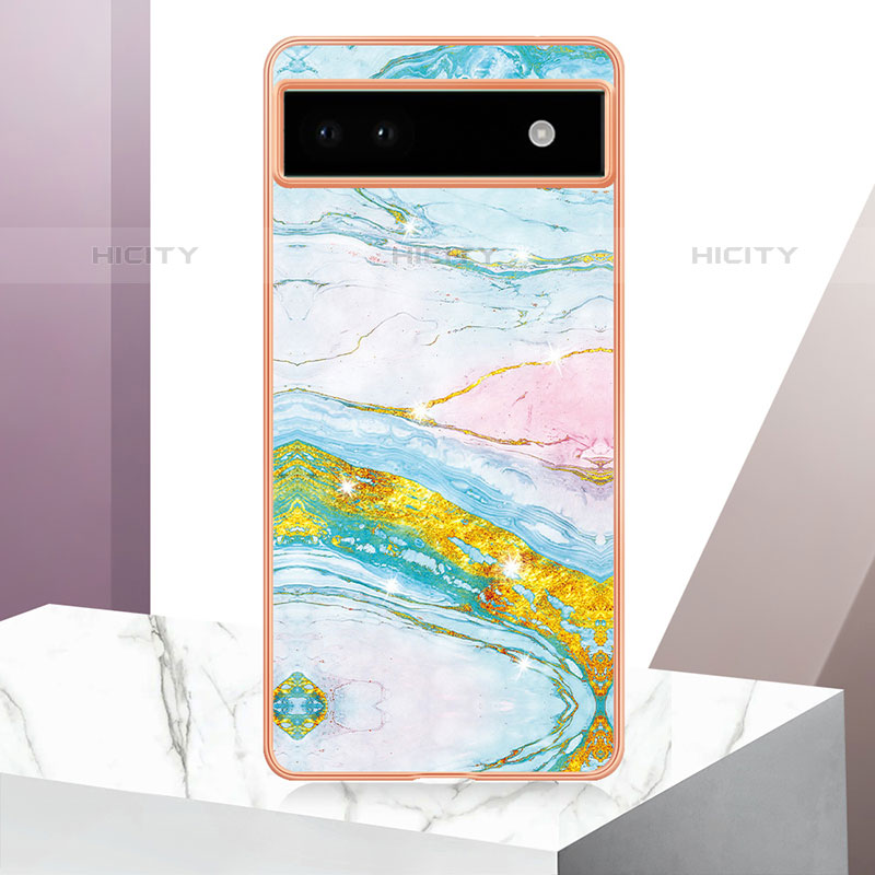 Funda Silicona Gel Goma Patron de Moda Carcasa Y05B para Google Pixel 6a 5G Vistoso