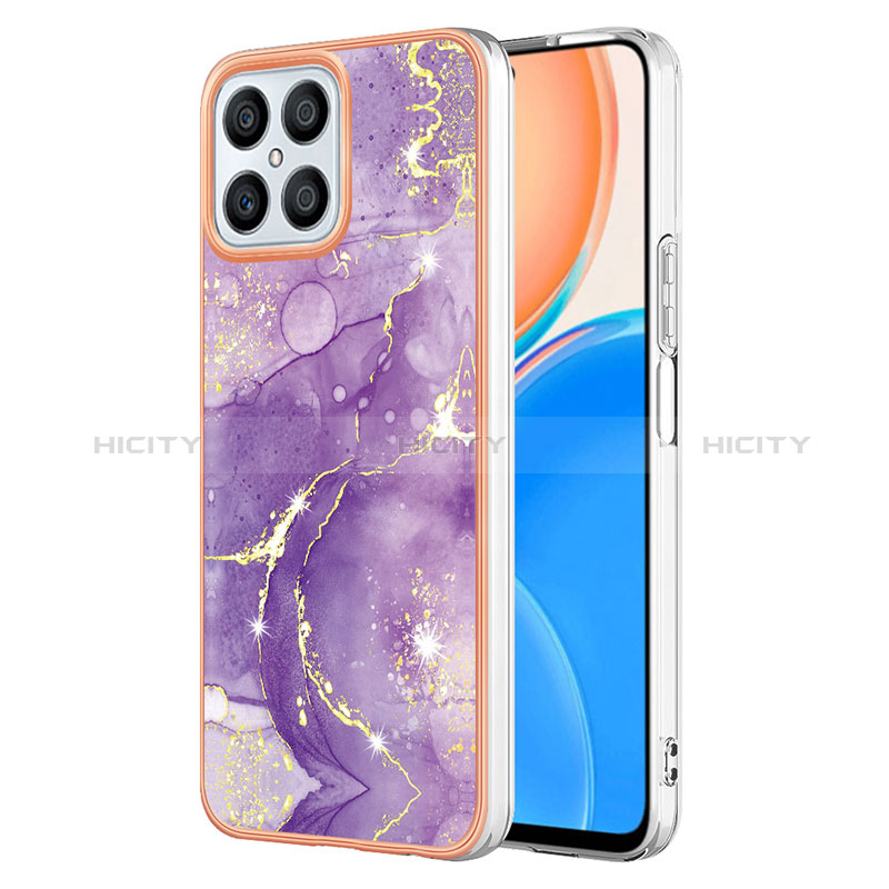 Funda Silicona Gel Goma Patron de Moda Carcasa Y05B para Huawei Honor X8 4G