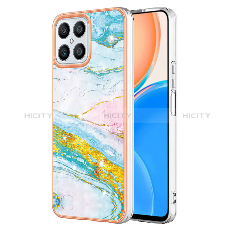 Funda Silicona Gel Goma Patron de Moda Carcasa Y05B para Huawei Honor X8 4G