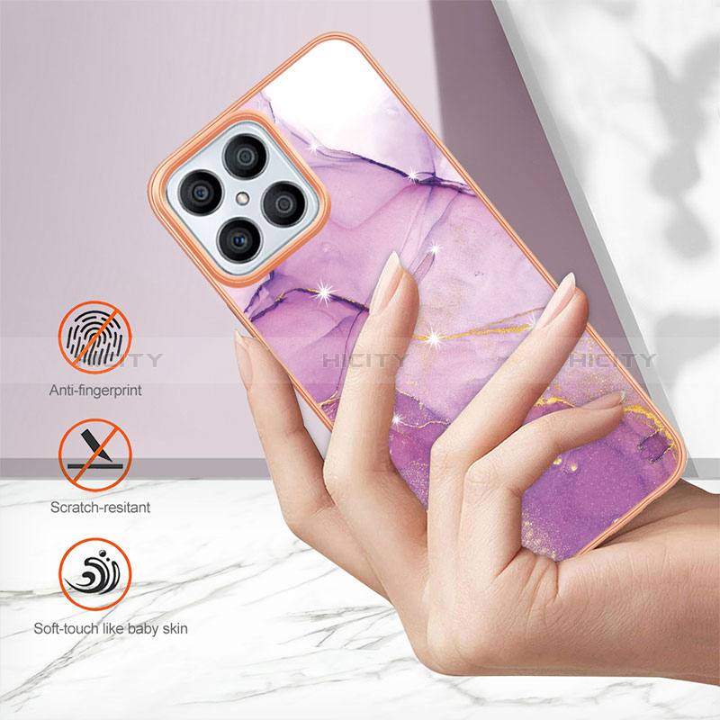 Funda Silicona Gel Goma Patron de Moda Carcasa Y05B para Huawei Honor X8 4G