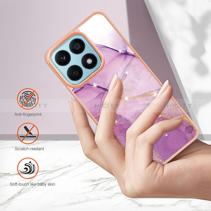 Funda Silicona Gel Goma Patron de Moda Carcasa Y05B para Huawei Honor X8a 4G