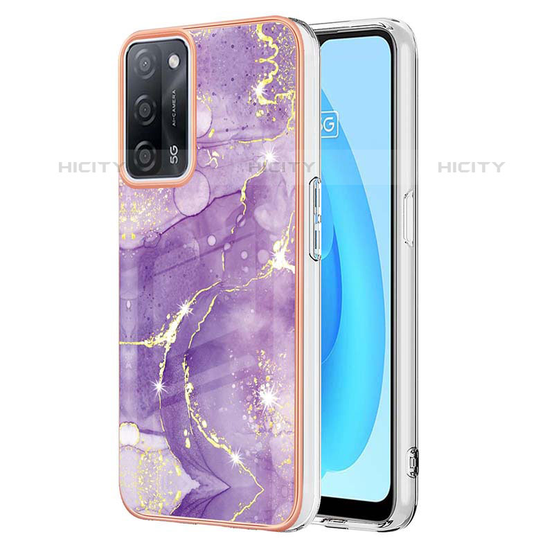 Funda Silicona Gel Goma Patron de Moda Carcasa Y05B para Oppo A53s 5G