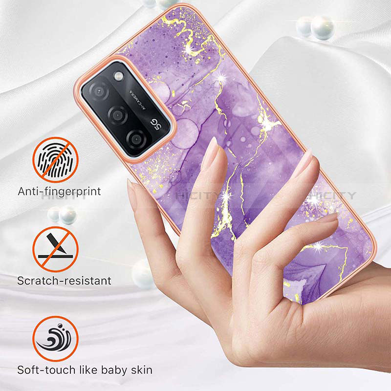 Funda Silicona Gel Goma Patron de Moda Carcasa Y05B para Oppo A56 5G