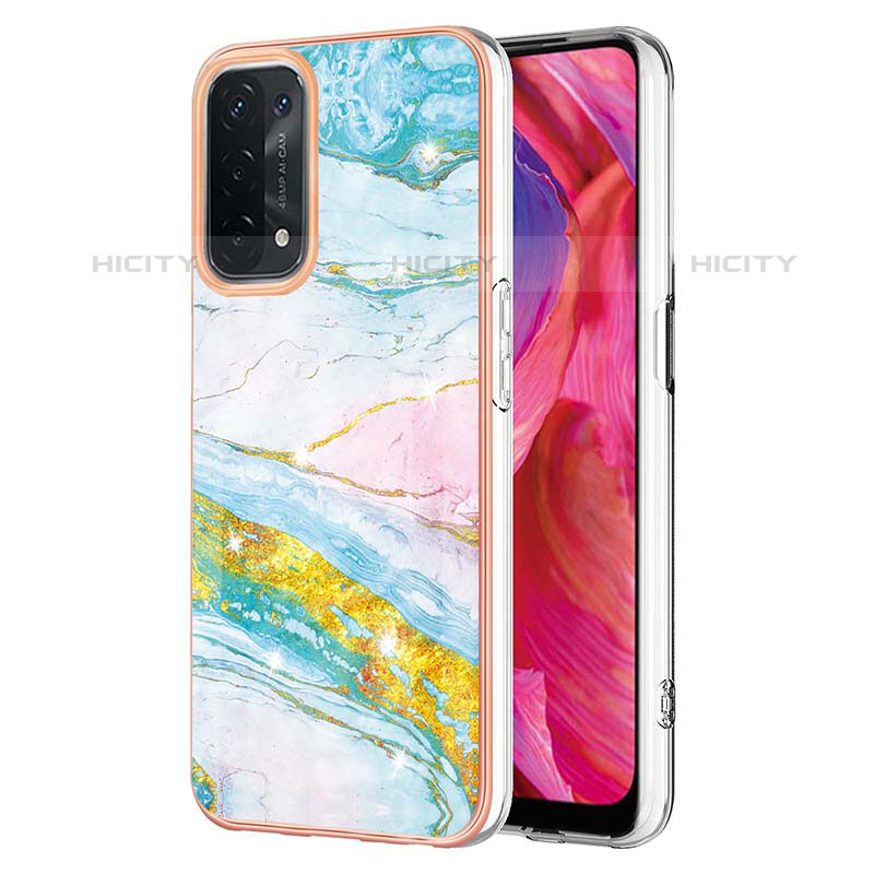 Funda Silicona Gel Goma Patron de Moda Carcasa Y05B para Oppo A93 5G