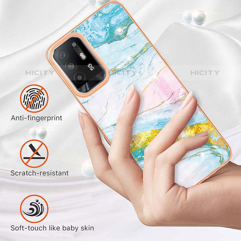 Funda Silicona Gel Goma Patron de Moda Carcasa Y05B para Oppo Reno5 Z 5G