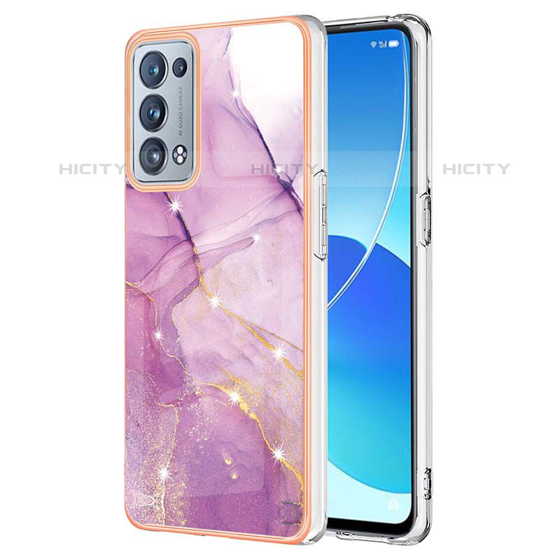 Funda Silicona Gel Goma Patron de Moda Carcasa Y05B para Oppo Reno6 Pro 5G