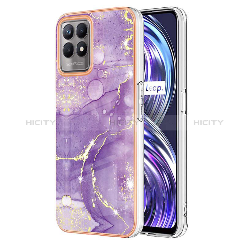 Funda Silicona Gel Goma Patron de Moda Carcasa Y05B para Realme 8i