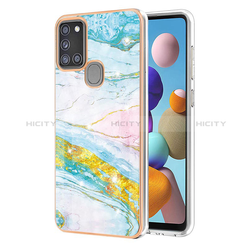 Funda Silicona Gel Goma Patron de Moda Carcasa Y05B para Samsung Galaxy A21s Vistoso