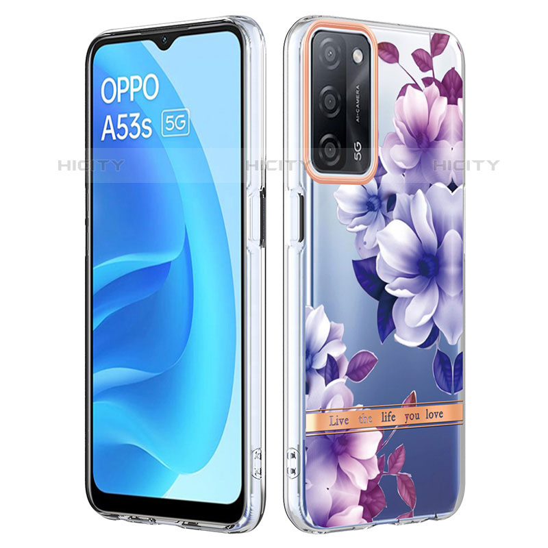 Funda Silicona Gel Goma Patron de Moda Carcasa Y06B para Oppo A53s 5G