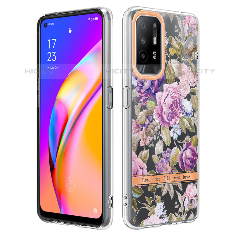 Funda Silicona Gel Goma Patron de Moda Carcasa Y06B para Oppo A94 5G