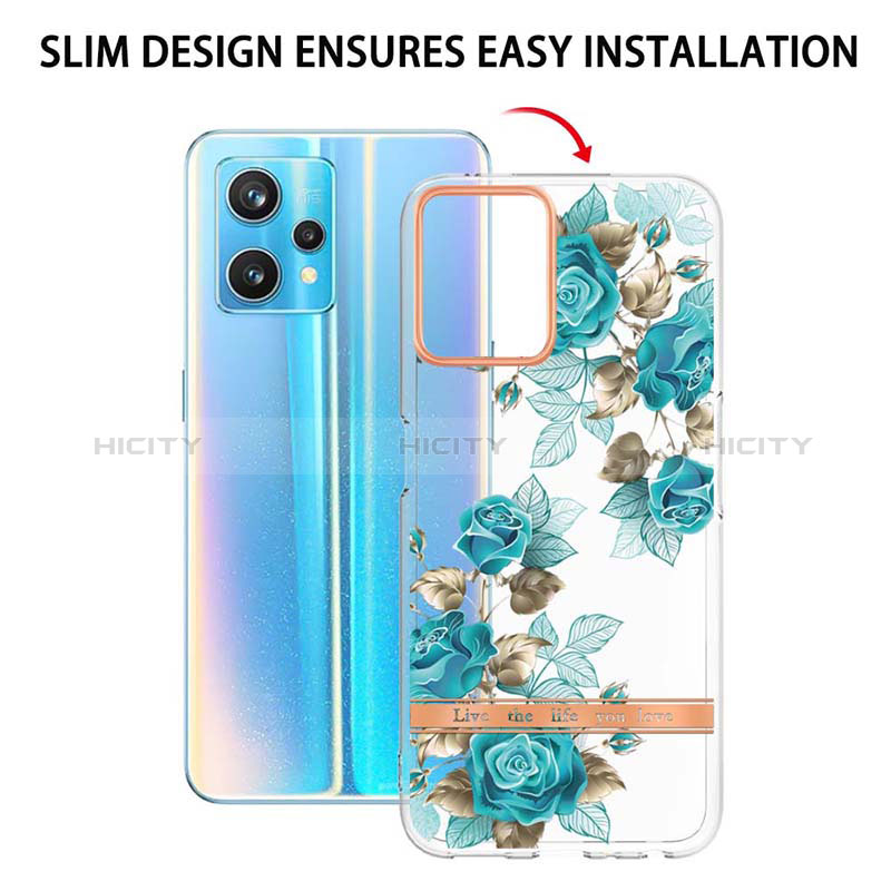 Funda Silicona Gel Goma Patron de Moda Carcasa Y06B para Realme 9 4G