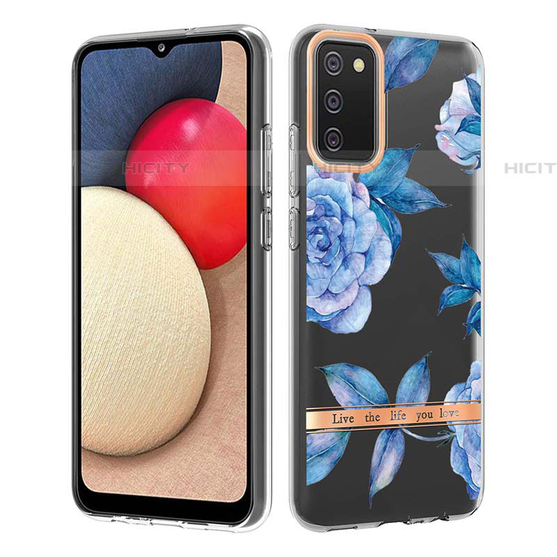 Funda Silicona Gel Goma Patron de Moda Carcasa Y06B para Samsung Galaxy A03s