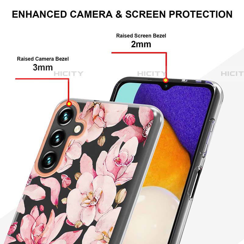 Funda Silicona Gel Goma Patron de Moda Carcasa Y06B para Samsung Galaxy A04s