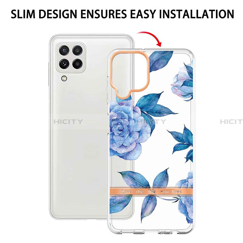 Funda Silicona Gel Goma Patron de Moda Carcasa Y06B para Samsung Galaxy A22 4G