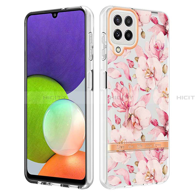 Funda Silicona Gel Goma Patron de Moda Carcasa Y06B para Samsung Galaxy A22 4G