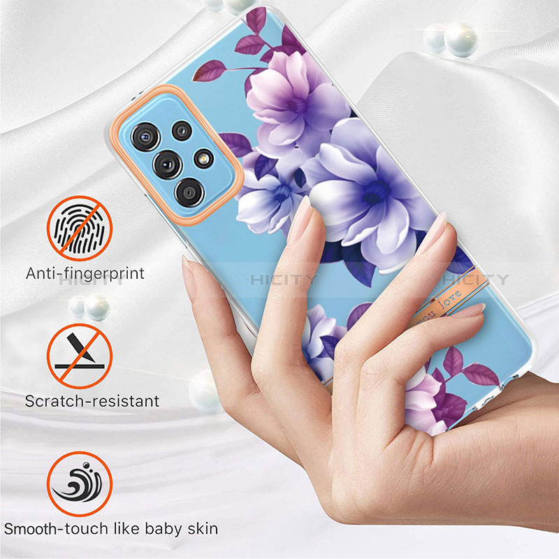 Funda Silicona Gel Goma Patron de Moda Carcasa Y06B para Samsung Galaxy A52s 5G