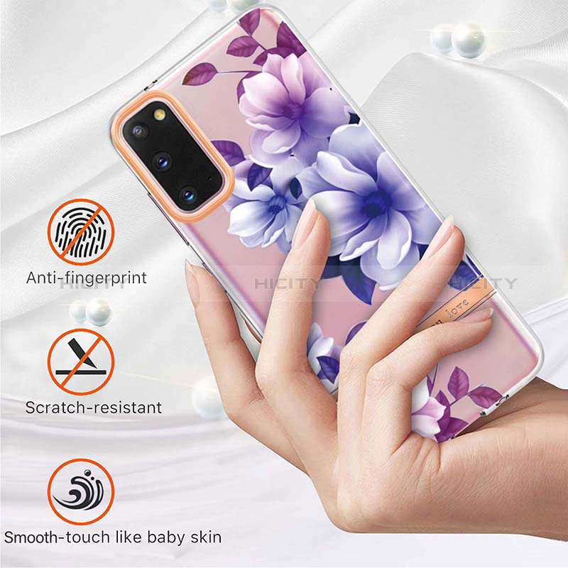 Funda Silicona Gel Goma Patron de Moda Carcasa Y06B para Samsung Galaxy S20