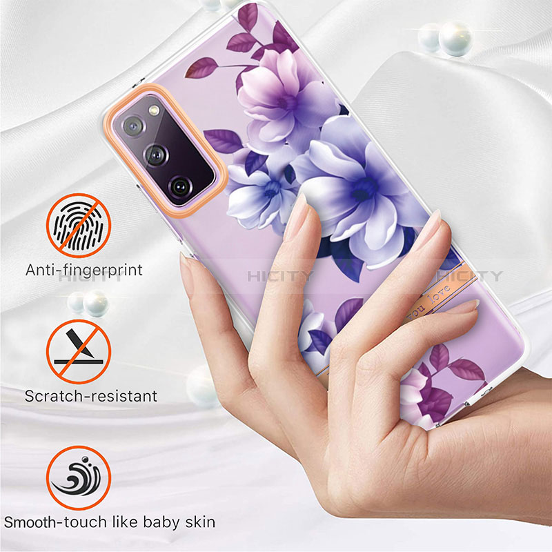 Funda Silicona Gel Goma Patron de Moda Carcasa Y06B para Samsung Galaxy S20 FE 5G