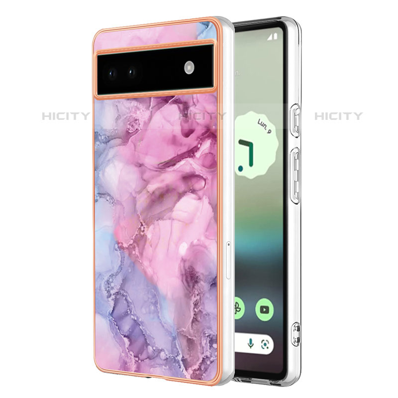 Funda Silicona Gel Goma Patron de Moda Carcasa Y07B para Google Pixel 6a 5G