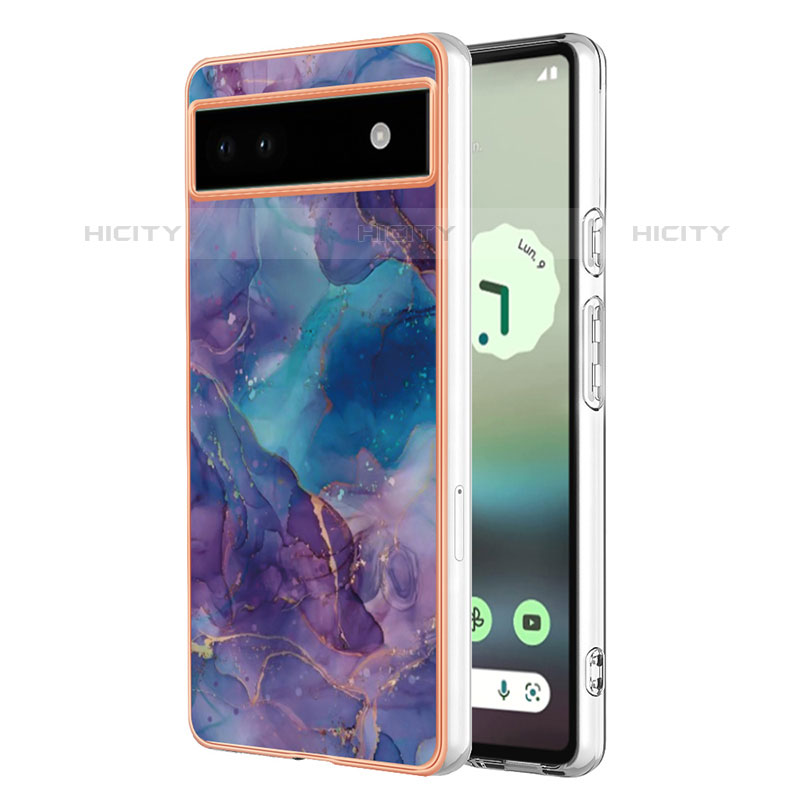 Funda Silicona Gel Goma Patron de Moda Carcasa Y07B para Google Pixel 6a 5G