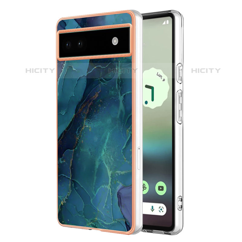 Funda Silicona Gel Goma Patron de Moda Carcasa Y07B para Google Pixel 6a 5G