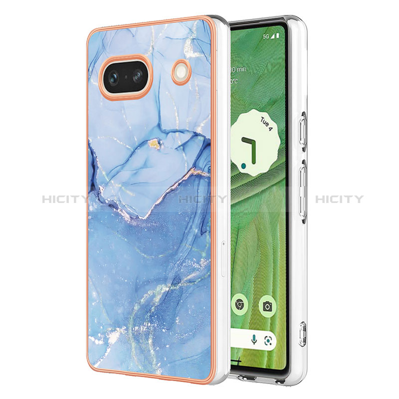 Funda Silicona Gel Goma Patron de Moda Carcasa Y07B para Google Pixel 7a 5G