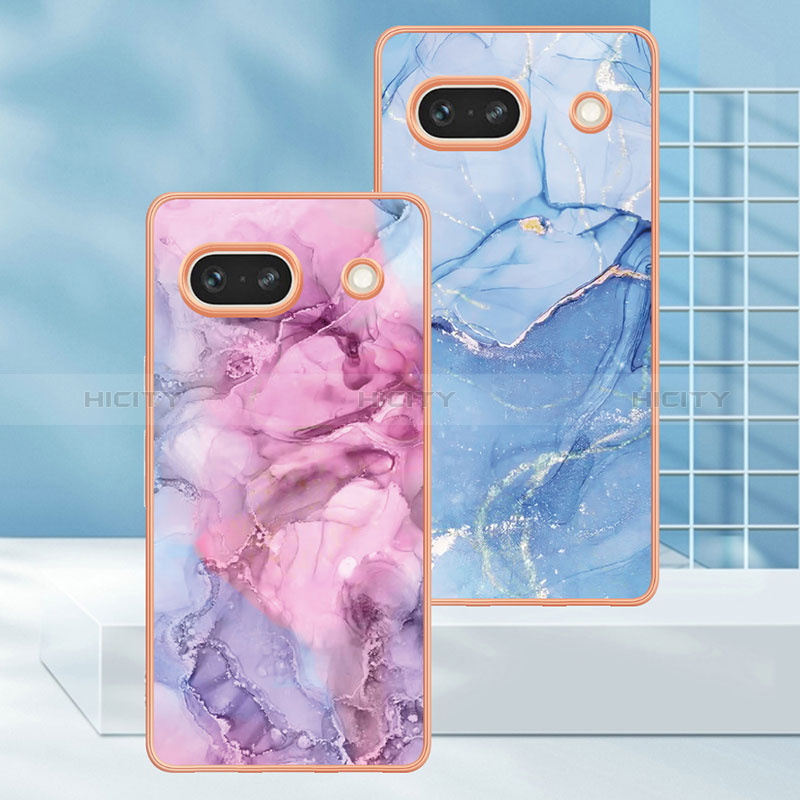 Funda Silicona Gel Goma Patron de Moda Carcasa Y07B para Google Pixel 7a 5G