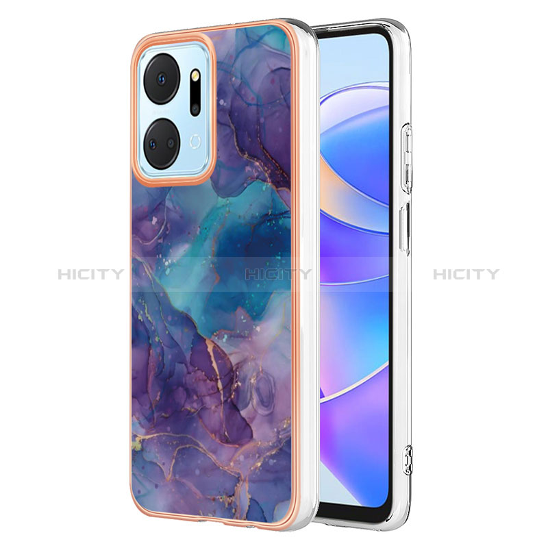 Funda Silicona Gel Goma Patron de Moda Carcasa Y07B para Huawei Honor X7a