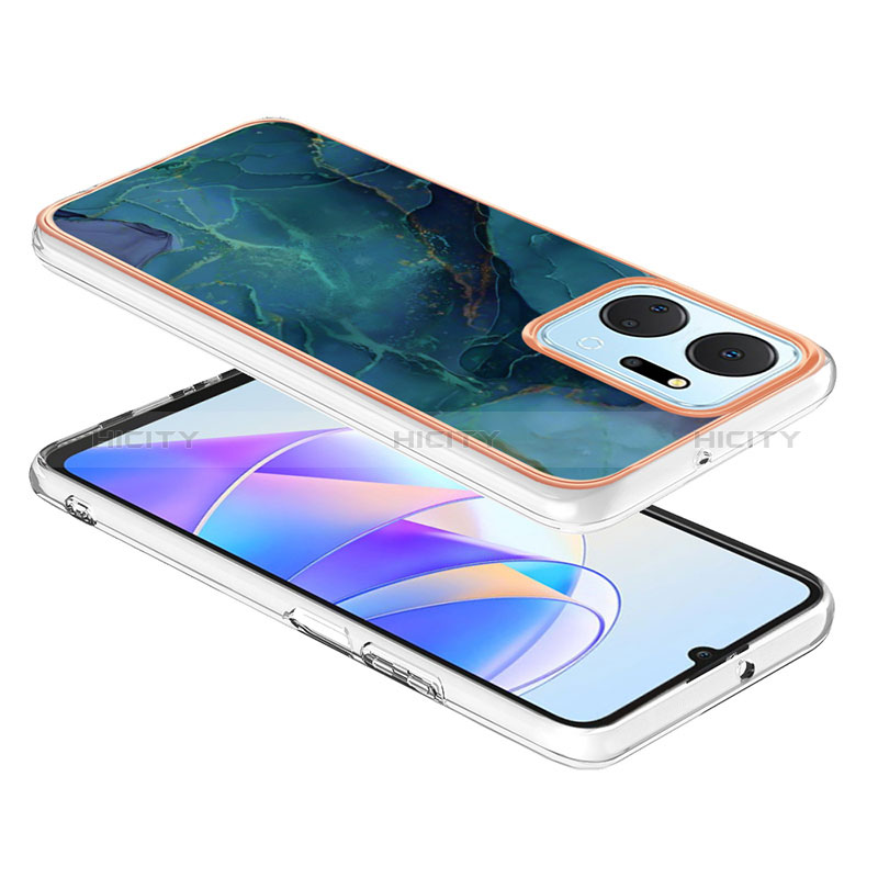 Funda Silicona Gel Goma Patron de Moda Carcasa Y07B para Huawei Honor X7a