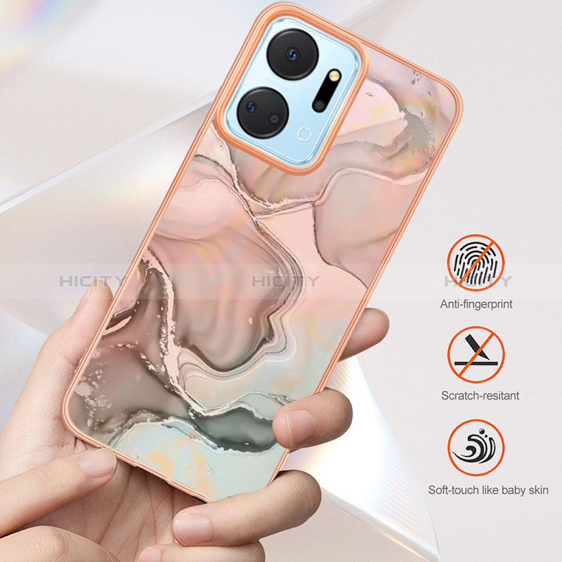 Funda Silicona Gel Goma Patron de Moda Carcasa Y07B para Huawei Honor X7a