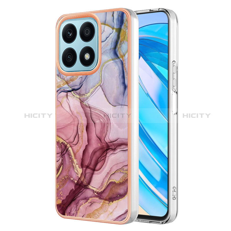 Funda Silicona Gel Goma Patron de Moda Carcasa Y07B para Huawei Honor X8a 4G